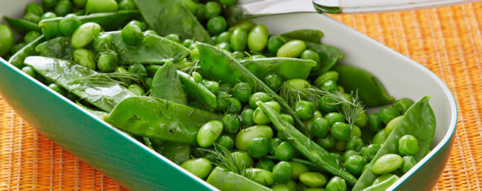 Как приготовить легкий и вкусный салат из молодых бобов с петрушкой