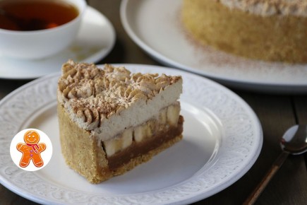 Неожиданное удовольствие: как быстро приготовить безвыпечный баноффи пай