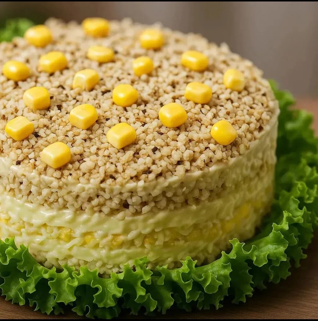 Вдохновляющий салат с курицей и ананасами для праздничного стола