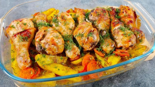 Вкусная картошка с куриными голенями: простой и irresistibly appetizing рецепт для обеда