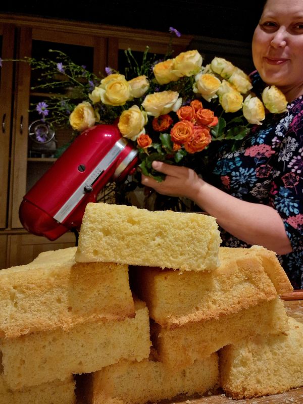 Идеальный бисквит для изысканных пирожных