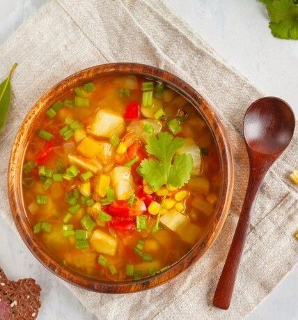 Нежный овощной суп с кукурузой: идеальный рецепт для любого стола