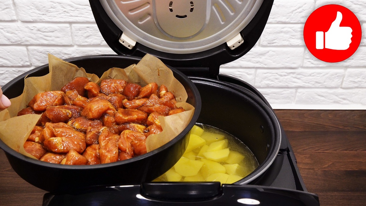 Нежное мясо и картофель на пару: идеальный рецепт для вашего обеда