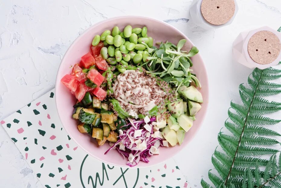 Новый взгляд на вегетарианский будда боул