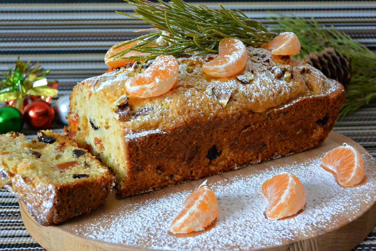 Новый год с душевным кексом: легкий рецепт для всей семьи