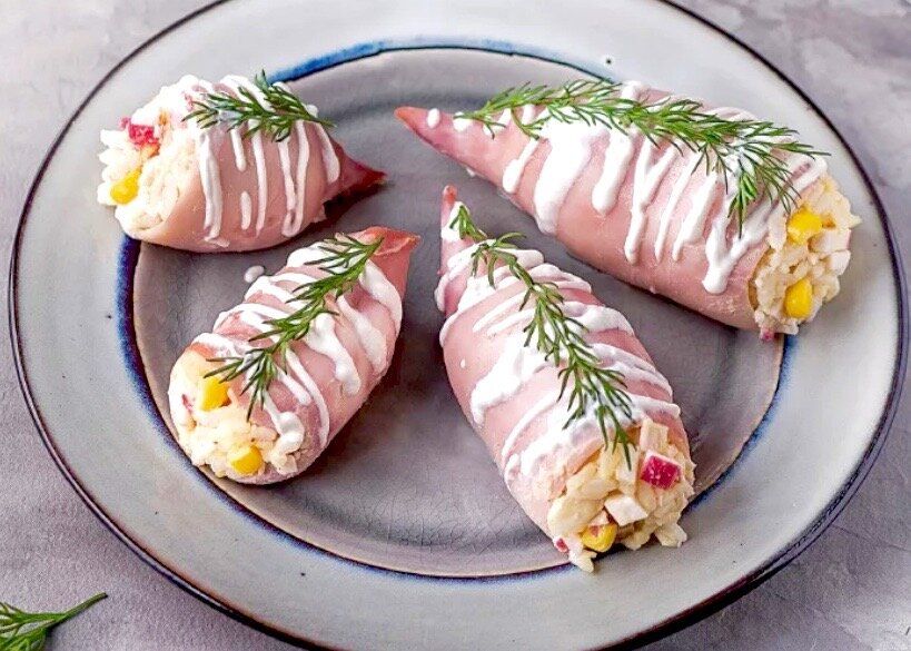 Вдохновляющие закуски с кальмарами для вашего праздничного стола