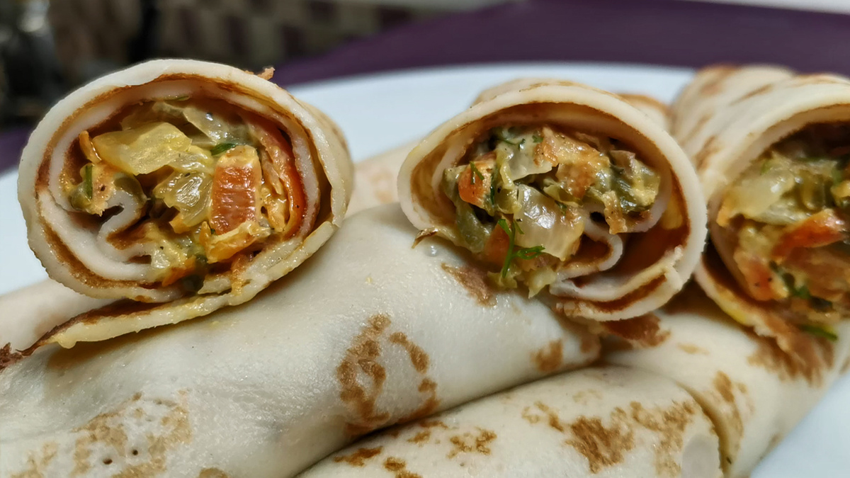 Необычная начинка для блинов, которая станет звездой вашего стола