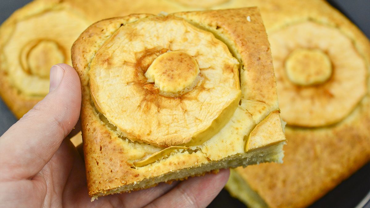 Яблочный пирог в необычной интерпретации: готовим вместе