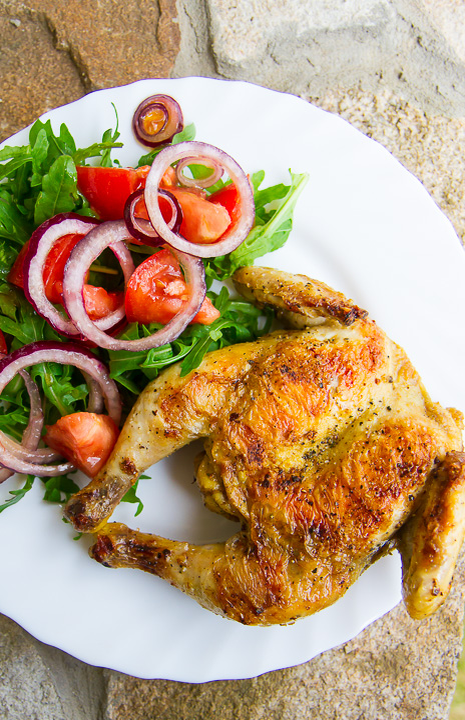 Приготовление цыпленка на гриле