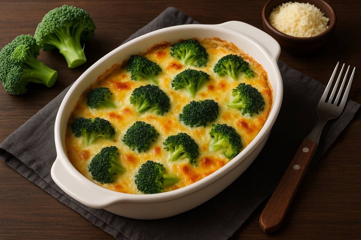 Как сделать брокколи любимым овощем вечеринки с этой запеканкой