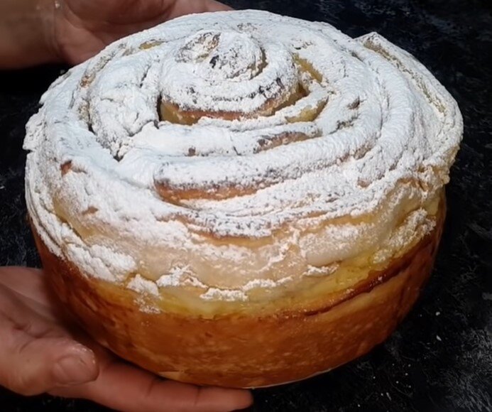 Яблочный пирог с заварным кремом: идеальная замена торту