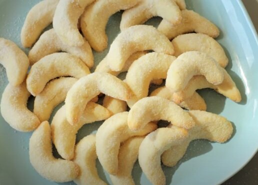 Миндальные рогалики