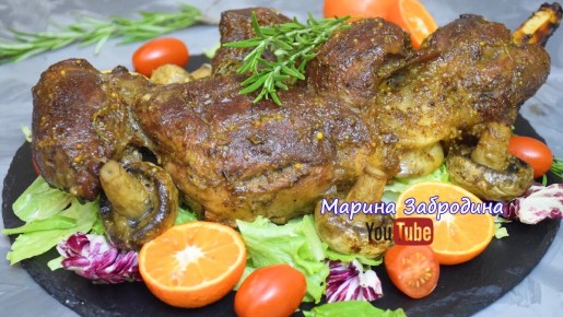 Секреты приготовления бараньей ножки в духовке: рецепты, советы и подача