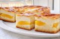 Творожный пирог с консервированными персиками: простой и вкусный рецепт для всей семьи