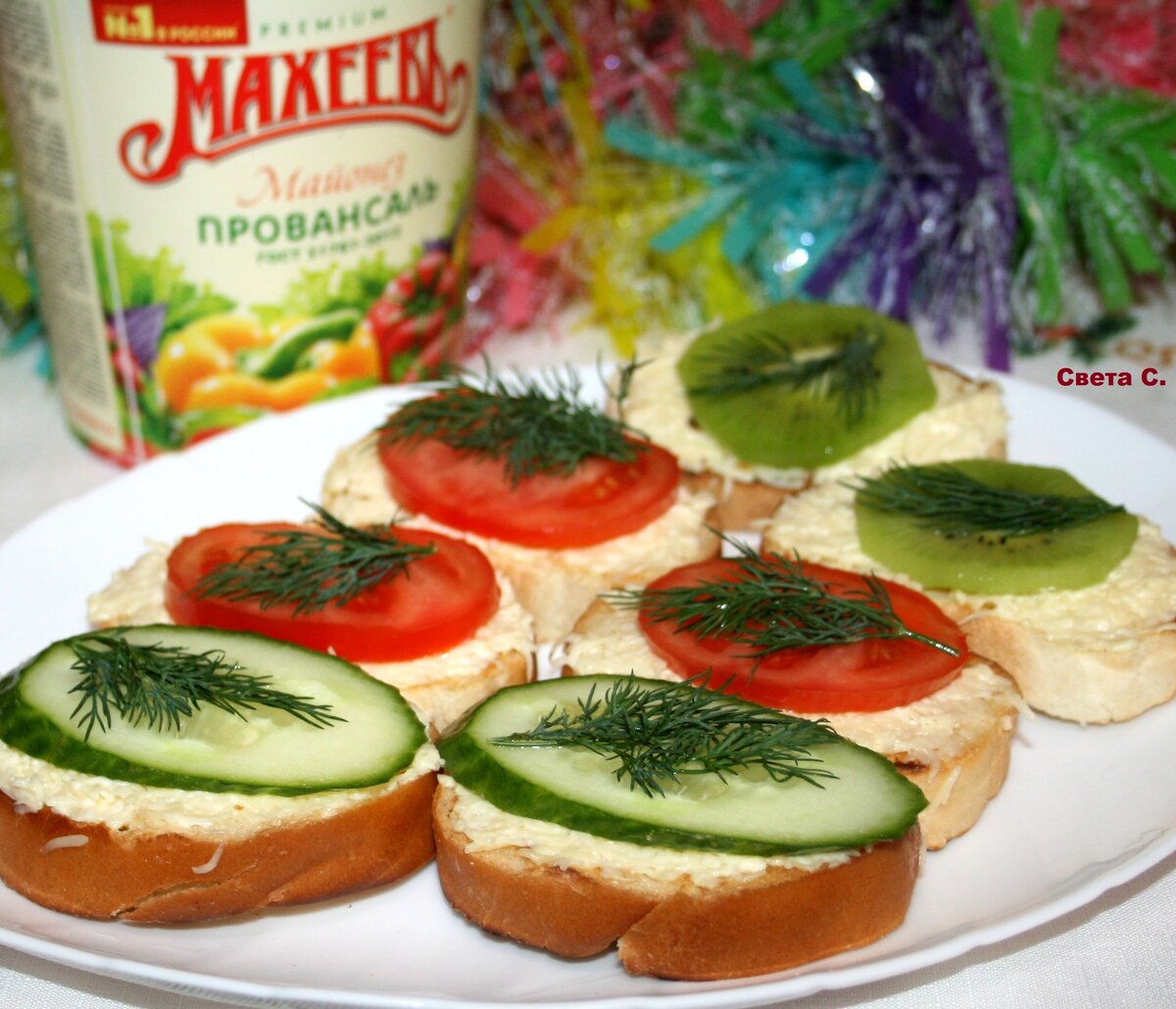 Необычные бутерброды для каждого праздника