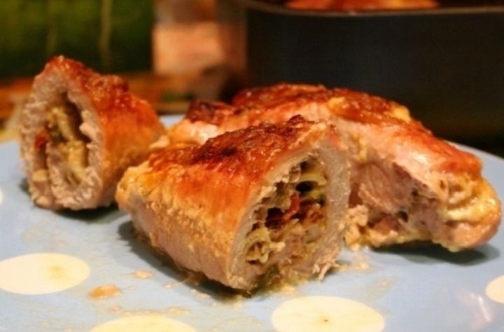 Рулетики из свинины с начинкой, которые удивят всех