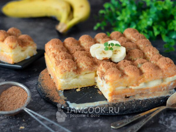Легкий и вкусный бисквитный торт для вашего праздника