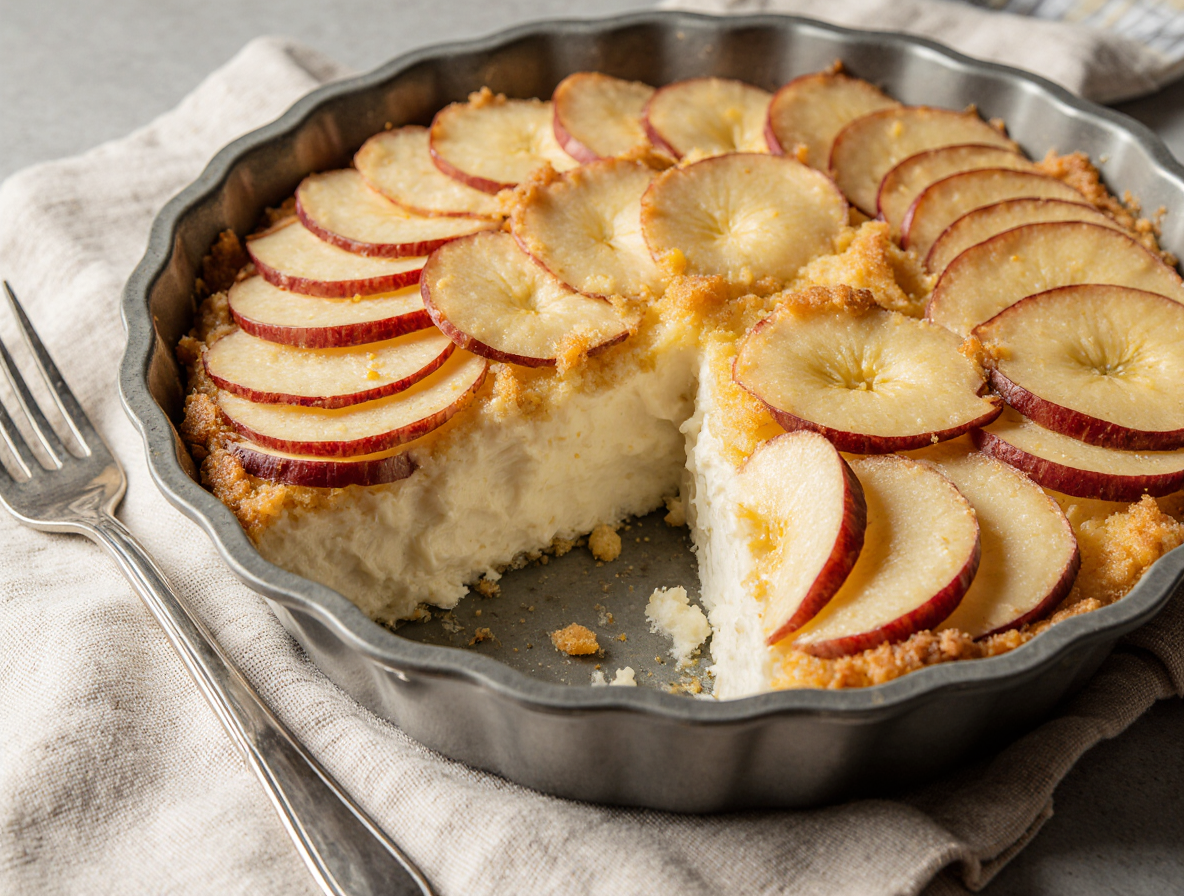 Восхитительная запеканка с творогом и яблоками: Лёгкий десерт для уютных вечеров