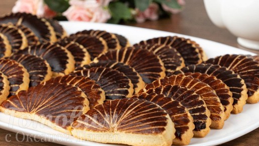 Нежное печенье «Веер», которое впечатлит ваших гостей