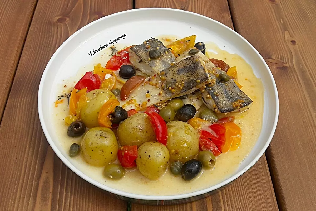 Ароматы дома: запеченная рыба с овощами – вкусный и легкий ужин