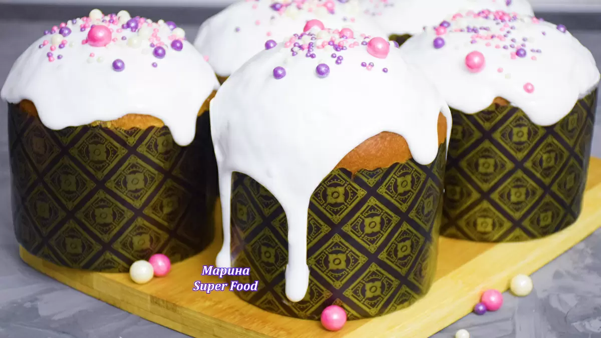 Необыкновенные медовые куличи: рецепт, который не подведет