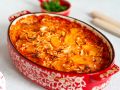 Сочное блюдо из капусты и картофеля. Нежное пропаривание и сливочный соус